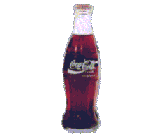 A bottle of Coca-Cola
